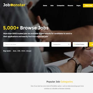 jobmonster job board wordpress theme 01