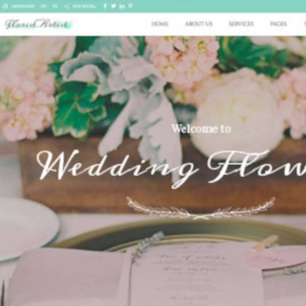 wedding industry wordpress theme 01