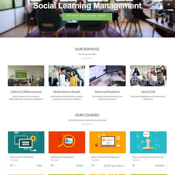 wplms learning management system 02