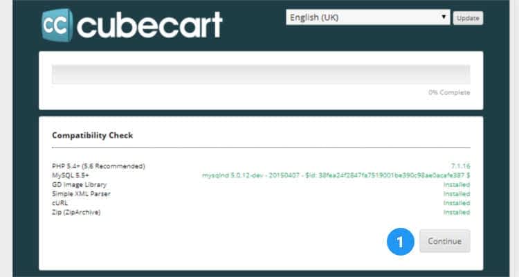How to Install Cubecart in cPanel shared hosting 01