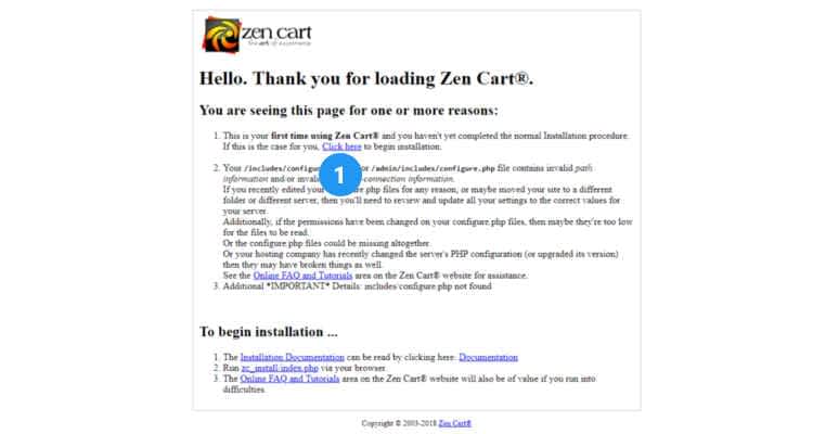 how to install zen cart 01