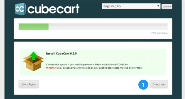 How to Install Cubecart in cPanel shared hosting 02