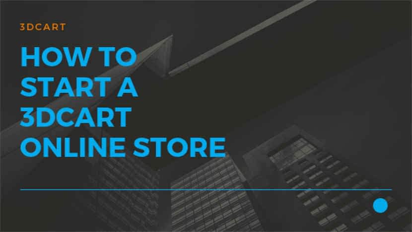 How to start a 3dcart online store